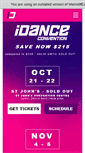 Mobile Screenshot of idanceconvention.com